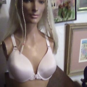 Maidenform Lacey Racerback Bra Front Closure Size 36D